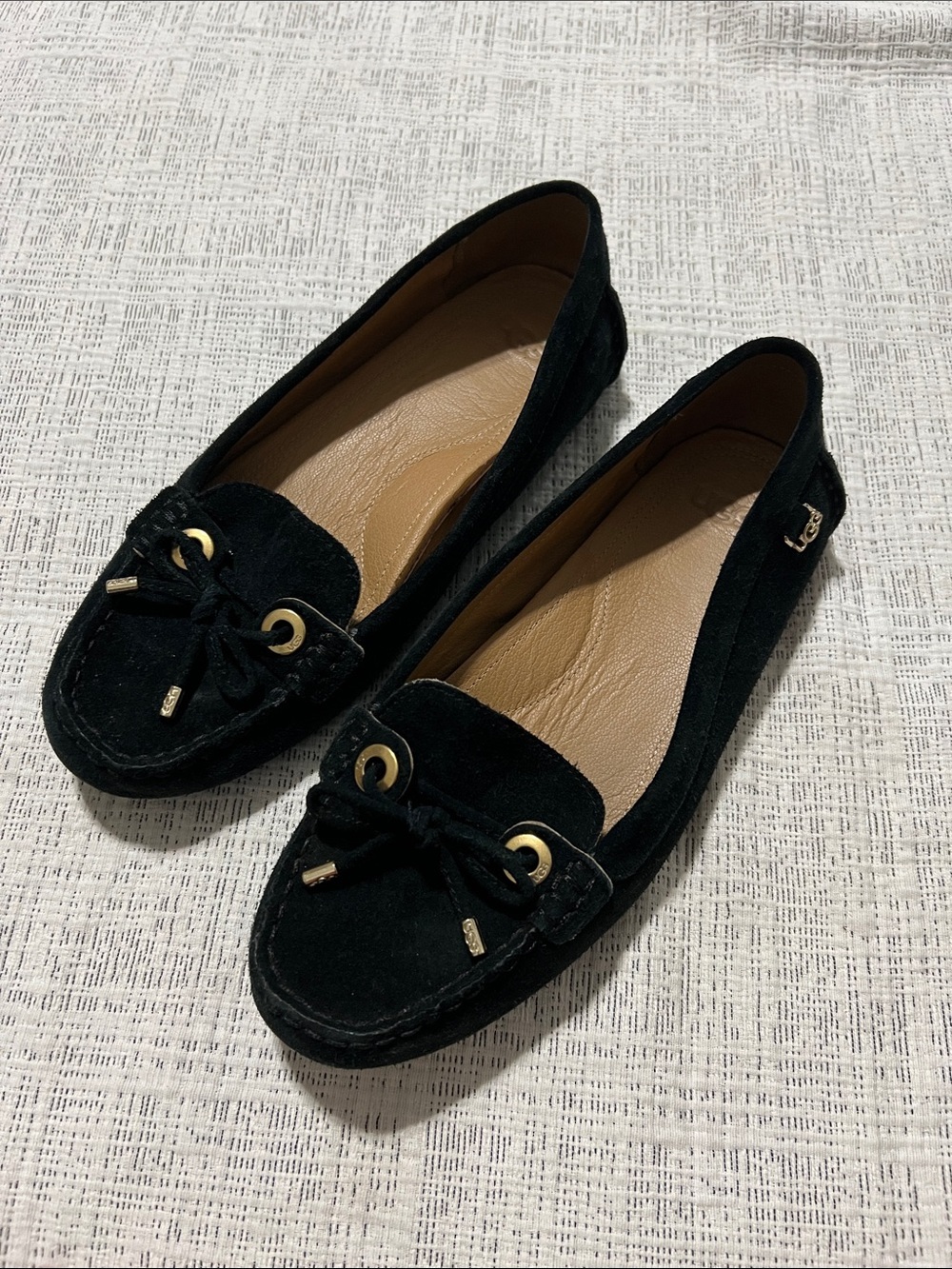 UGG Loafer Black Suede | Women’s 8.5